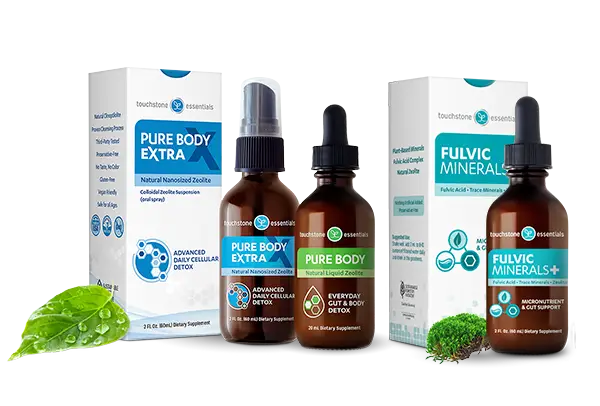 Zeolite Fulvic Pack containing Pure Body, Pure Body Extra and Fulvic Minerals+ Zeolite Fulvic Pack containing Pure Body, Pure Body Extra and Fulvic Minerals+